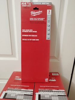 44-7/8 in. 18 TPI Deep Cut Portable Bi-Metal Band Saw Blade (3-Pack) For M18 FUEL/Corded