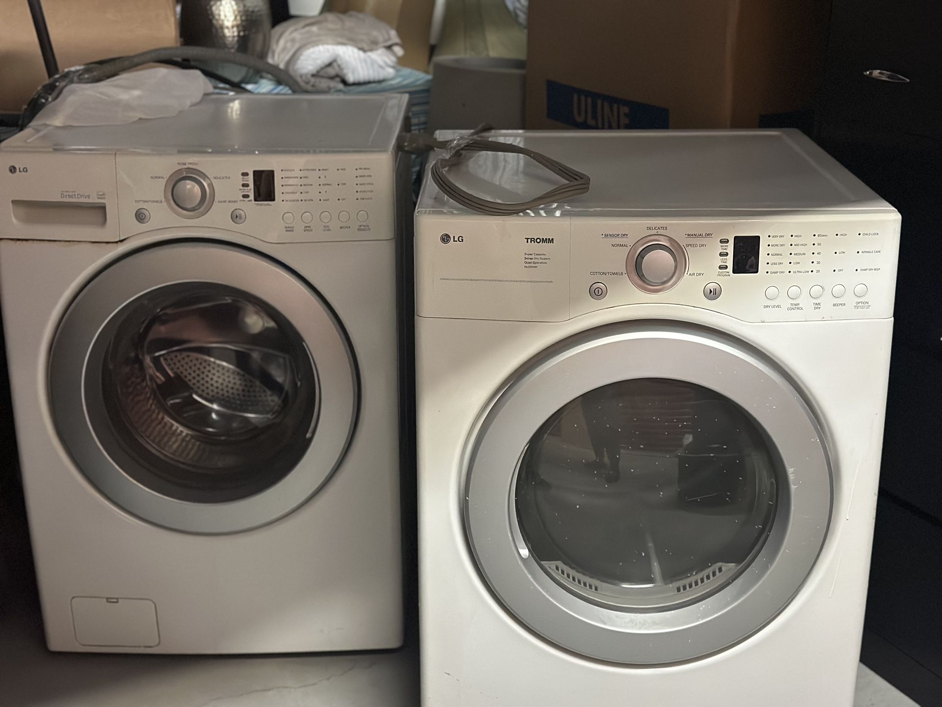 Large Washer And Dryer Set