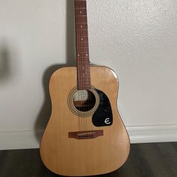 Epiphone Songmaker Acoustic Guitar Player Pack (DR-100) - Natural