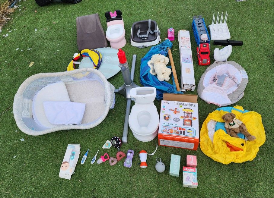 Massive Baby Toddler Accessories Lot 30+ Items