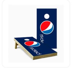 NEW Pepsi Logo Cornhole Game