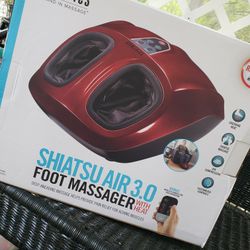 EXCLUSIVE! HOMEDICS SHIATSU AIR 3.0 FOOT MASSAGER WITH HEAT AND REMOTE


