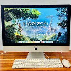 Apple iMac 27” 2017 5K 4.2GHz i7 16GB RAM 500GB SSD CRACK GLASS