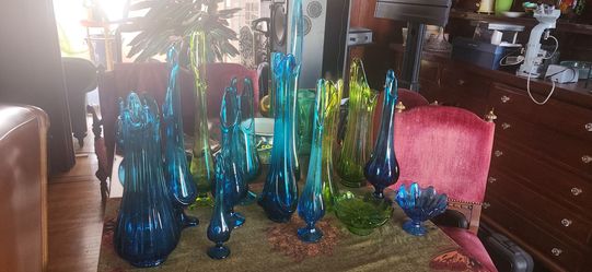 Art glass, 19pcs!