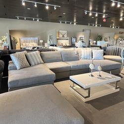 Grey 4PC Sectional