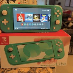 New Switch Lite Blue 256gb