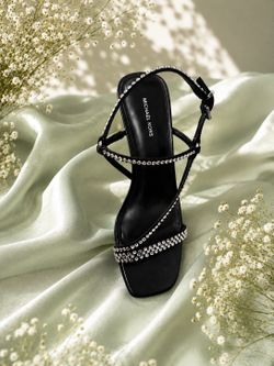 Michael Kors Crystal Strappy Sandals –Size 7