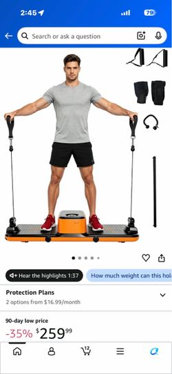 3.7 3.7 out of 5 stars (26) Home Gym Equipment, Smart Digital Cable Machine with Adjustable Resistance, Portable Strength Training System