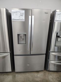Whirlpool 36inch French door refrigerator with dual ice maker 30cu ft