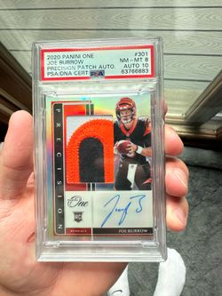 Joe burrow football card