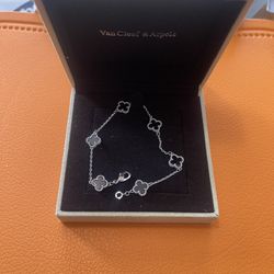 Designer Black & Silver Bracelet 