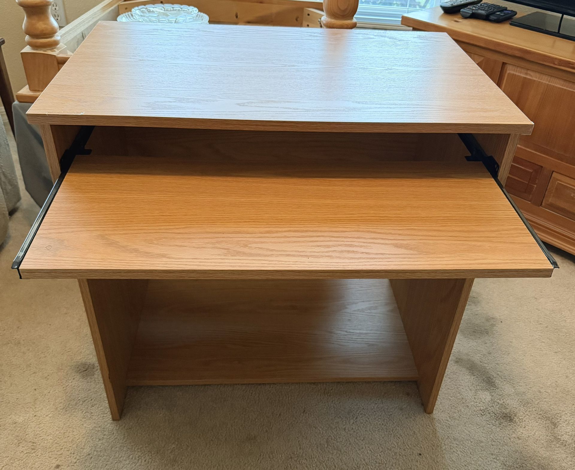 Compact Computer / Printer Desk
