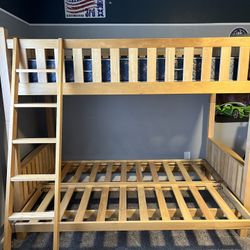 Bunk Bed-Twin Over Full Futon