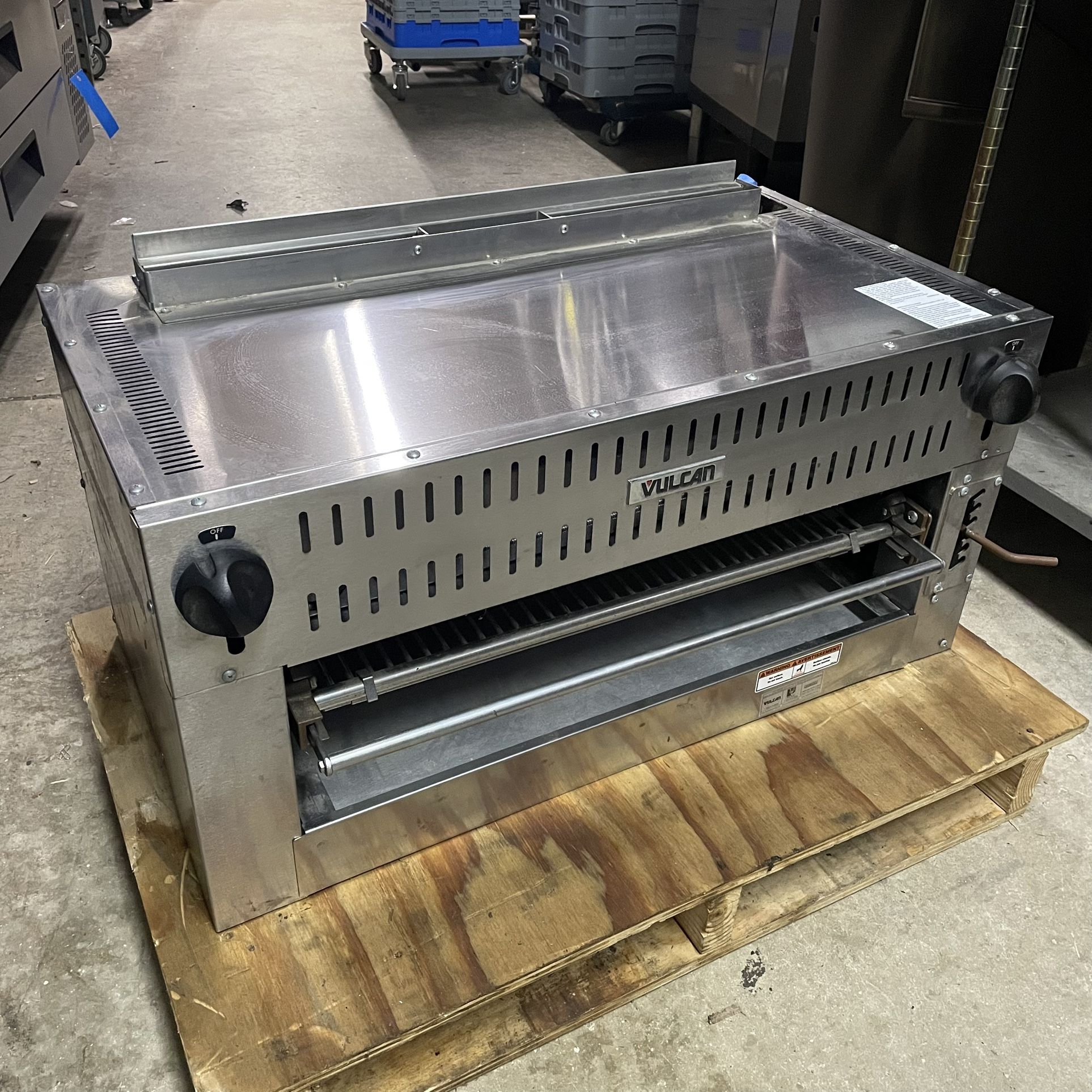 Vulcan 36” Gas Salamander Broiler NSF Certified