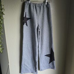Shein Gray SweatPants With Stars Size Girls 12Y
