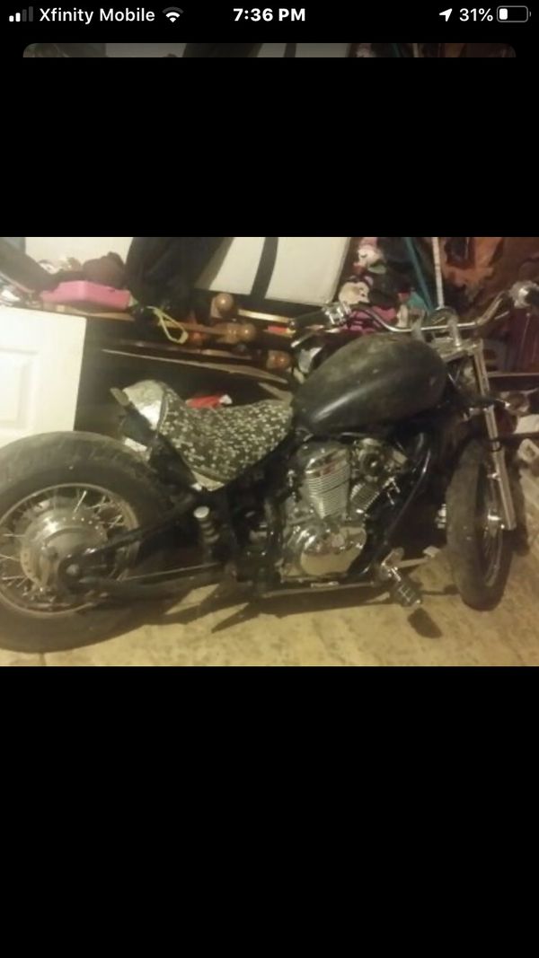 2003 honda shadow motorcycle bobber project