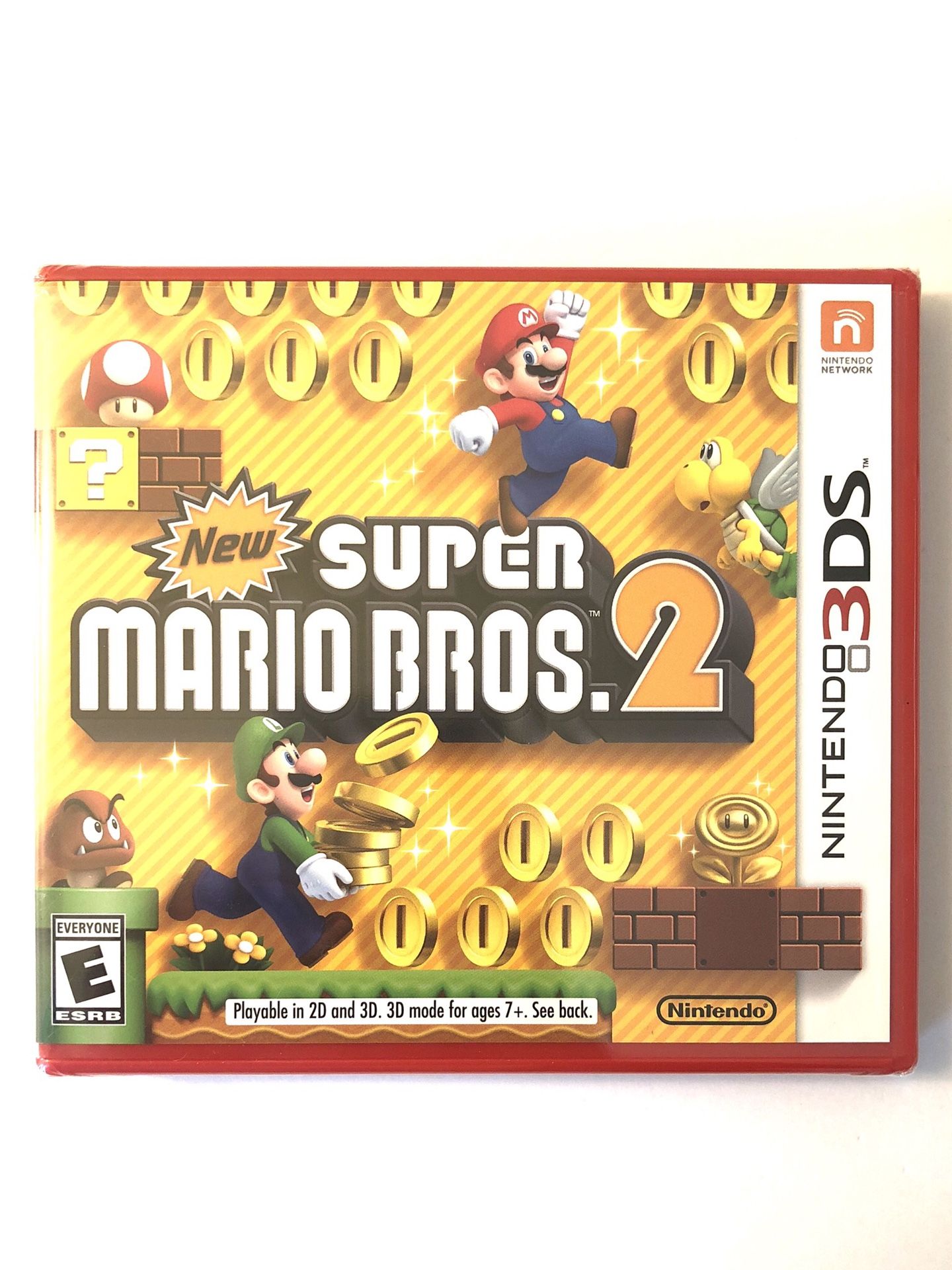 NEW SUPER MARIO BROS 2 FOR NINTENDO 3DS FACTORY SEALED VIDEO GAME