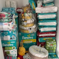 Pampers And Wipes 
