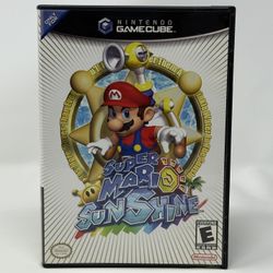 Super Mario Sunshine (No Scratches) Nintendo GameCube