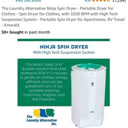 Portable Camping/Emergency Washer