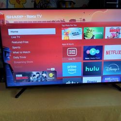 TCL 43" 4K SMART ROKU TV , HDR10
