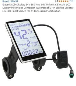 M5 Lectric Bike LCD Screen 