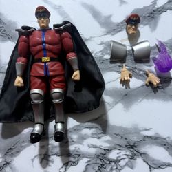 Jada Toys Street Fighter M Bison Action Figure 