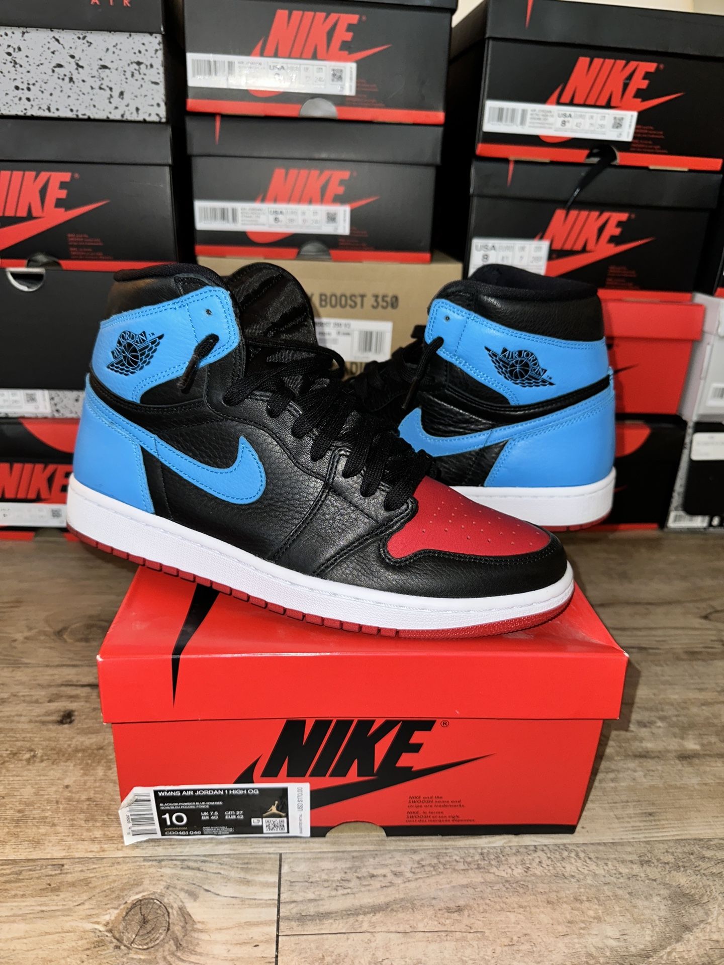 Jordan 1 ‘UNC To CHi” Sz 10W / 8.5M