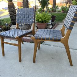 Brand New. Mid Century Modern. Armless 🪑’s. $200