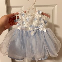 Baby Girl Flower Dress Summer, Tutu Tulle Boho Princess Wedding Birthday Party Dresses for Infant Girls 0-3 Months