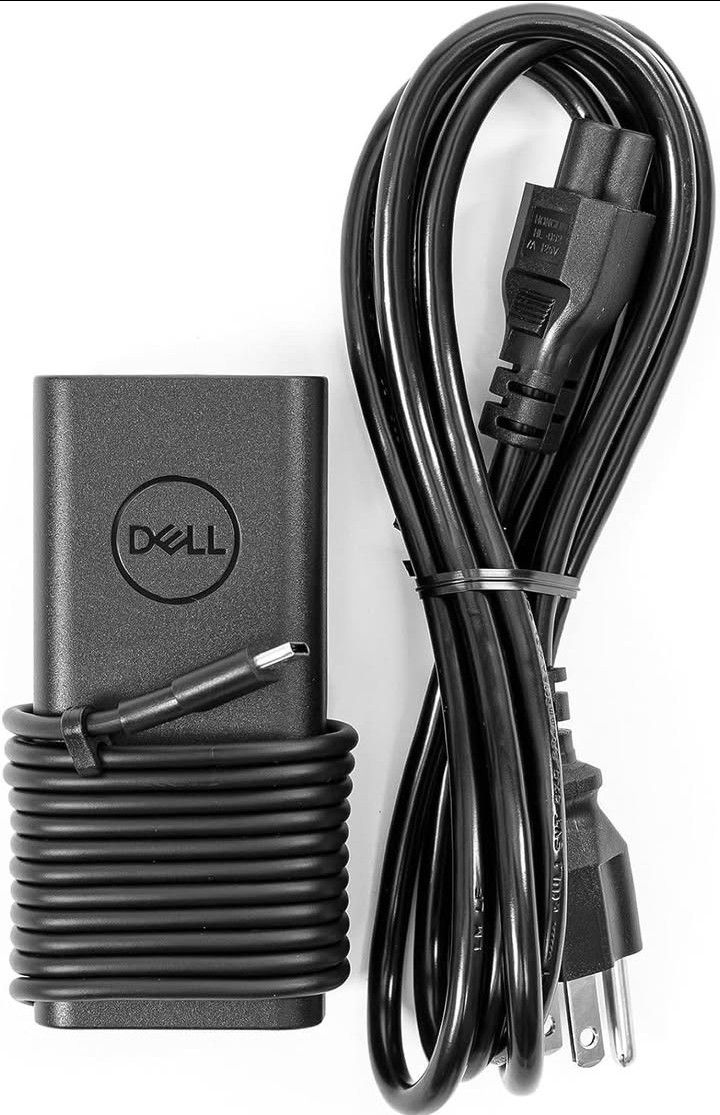 NEW Dell 65W USB-C Laptop Charger – OEM Power Adapter for XPS, Inspiron, Latitude & Chromebook