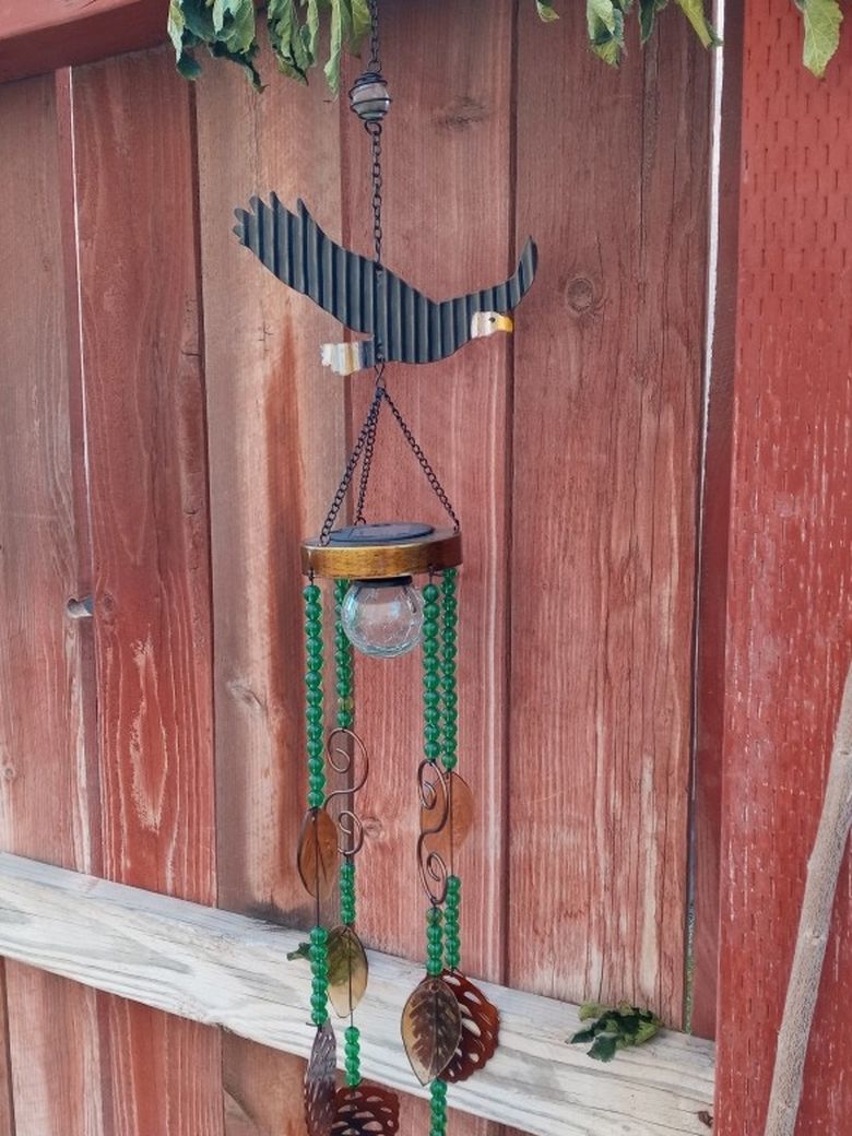 Eagle Solar Wind Chime