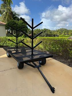 Pole Rack Trailer 5' x 10' (Horse Jump Trailer) - 2,000 lb