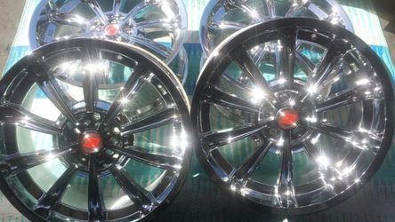 20" staggered Shelby wheels NEW 05-up