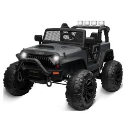 Kidzone Jeep With Built In Bluetooth Speaker