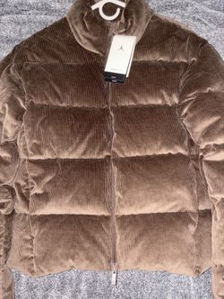 Jordan Therma-FIT Corduroy Puffer Jacket Brown
