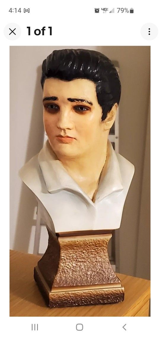 Elvis Bust Rare Collectible
