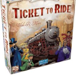Ticket to Ride Board Game - A Cross-Country Train Adventure for Friends and Family! Strategy Game for Kids & Adults, Ages 8+, 2-5 Players, 30-60 Minut