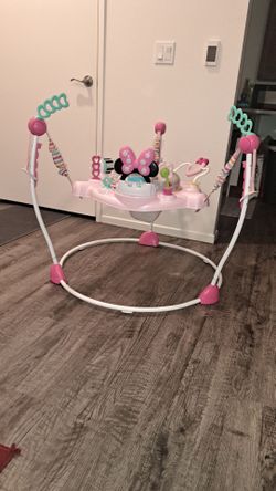 Baby Minnie mouse activity jumper