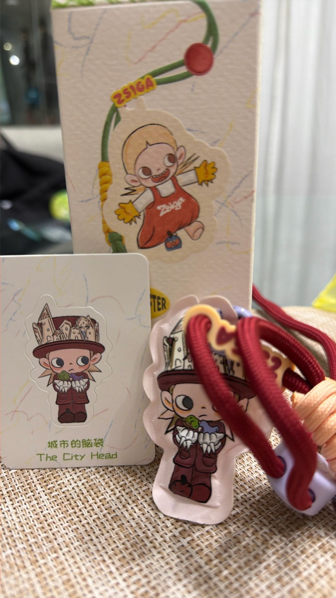 Popmart Zsiga Borderline Drifter Lanyard