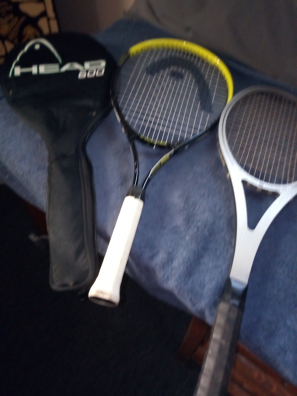 Two very good tennis rackets