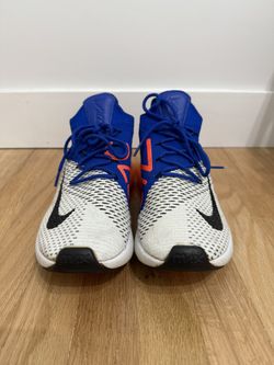 Nike Air Max 270 Flyknit Racer Blue Total Crimson