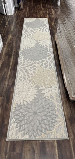 Floral Indoor Runner(Rug)