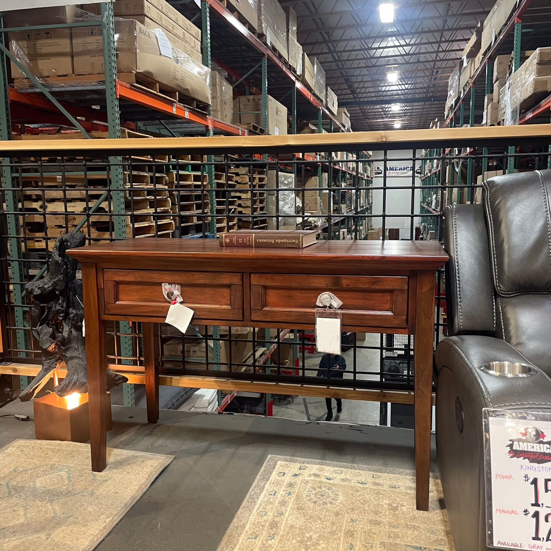 Solid Wood Modern Sofa Table - New Traditions