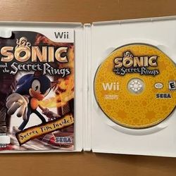 NEW SONIC SECRET RINGS NINTENDO WII