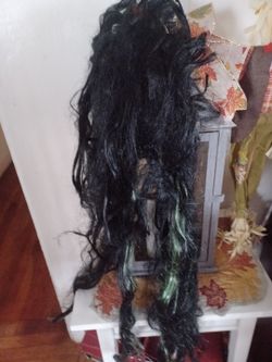 Peluca Para Disfras De Bruja 🧙‍♂️