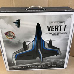 Protocol VERT I VTOL RC Airplane with Brushless Motors & Remote Control 