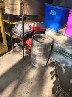 Anneheusser and Busch beer keg