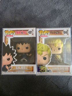Fairytail funko pops