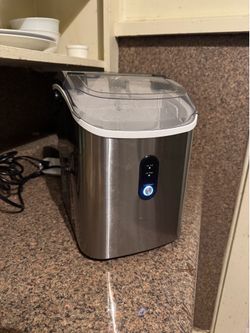 Portable Nugget Ice Maker with Carry Handle, 35 lbs. Capacity
